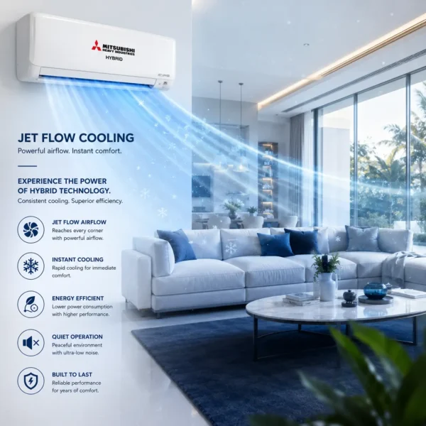 ac4 Mitsubishi Heavy Industries Hybrid Hi-Wall Air Conditioner (Cooling Only)